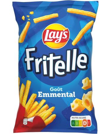 Lay's Emmental Flavor Fritelle 80 g Pack of 15 - Buy Online on GoSupps.com