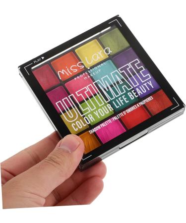 Healvian 16 Eyeshadow Palette Matte Eyeshadow Makeup Eyeshadow Eye Shadow Glitter Eyeshadow Face Paints Pink - Buy Online on GoSupps.com