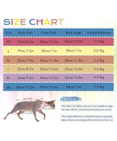 Pumyporeity T-Shirt for Sphynx Cats - Soft Breathable Pajama Tank Top Vest - Stretch Fit for Small/Medium/Large Hairless Cats (XXL Purple Stripes) - International Shipping Available - Buy Online on GoSupps.com