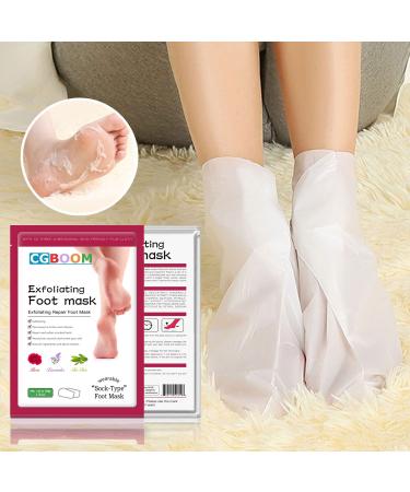 3-Pack Foot Peel Mask - Exfoliating Socks for Baby Soft Feet Remove Dead Skin & Cornea - Anti-Aging Foot Care for Men & Women - Buy Online on GoSupps.com