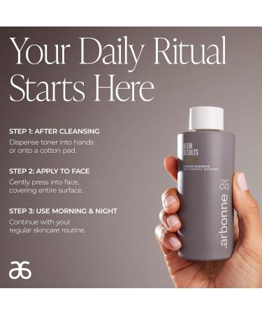 DermResults Advanced Toning Essence with Mineral Booster - Arbonne Hydrating Toner for Face - Ideal for Sensitive Skin Pore Refining Lightweight Vegan Skincare - 3.4 fl. oz. (100 ml) - Buy Online on GoSupps.com