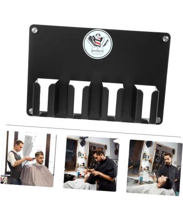 minkissy Hangers Electric Clipper Bracket wall hook rack Wall Hair Clipper Holder scissor barber station organizer wall hangers electric comb Hair Clipper Wall Holder storage box Storage - Buy Online on GoSupps.com