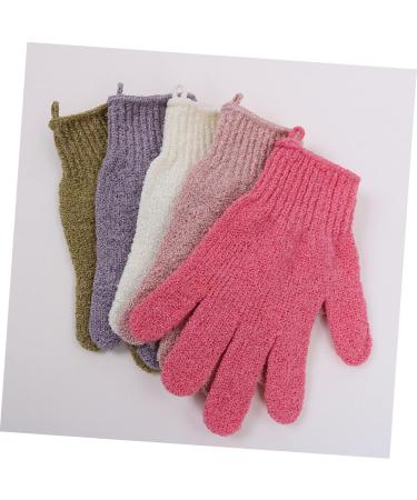 FOMIYES 10 Pairs Bath Mitt Gloves & Back Sponge - Exfoliating Loofah Gloves for a Refreshing Shower Experience - Buy Online on GoSupps.com