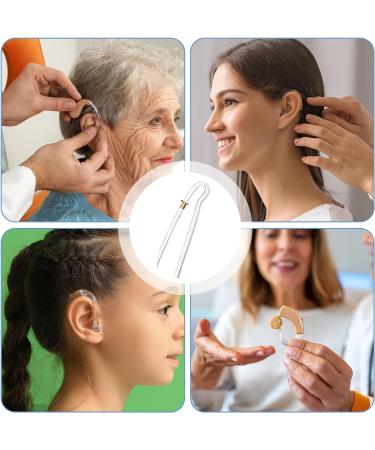 10Pcs Hearing Aid Tubes Lightweight Hearing Aid Tubes Suitable for Most Hearing Aids Tubes Flexible Hearing Aid Tubing Replacement Transmitting Clear Sound (3.1 * 2.0mm) - Buy Online on GoSupps.com