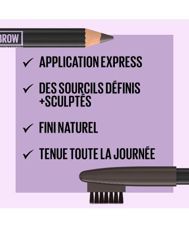 Maybelline New York - Eyebrow Pencil - Express Brow Precise - 04 Medium Brown - Buy Online on GoSupps.com