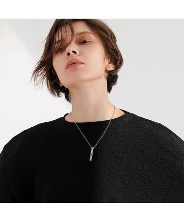 Breathing Necklace for Women Anxiety Relief Necklace Stainless Steel Mindful Breathe Necklace Breathe Easy Necklace for Meditation Silent Axiety Whistle Necklace for Calming Down Silver - Buy Online on GoSupps.com