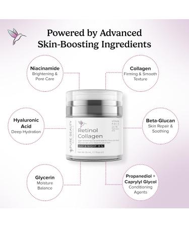 Pure Beauty Botanicals Retinol Collagen Age-renewing Concentrate - Buy Online on GoSupps.com