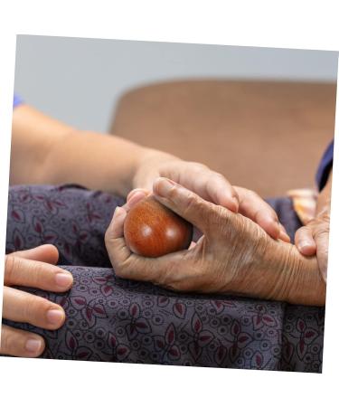 Magiclulu Health Balls | Handball Massage Gifts for Adults | Portable Depth Massage Rosewood Fitness Balls 55x5.5cm - Buy Online on GoSupps.com