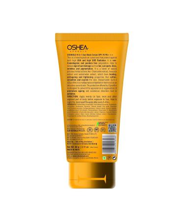 Herbals UVShield Sunscreen SPF 70 PA++ | Non-Sticky Water-Resistant UVA & UVB Protection | For All Skin Types | Watermelon & Avocado Extract - 60g - Buy Online on GoSupps.com