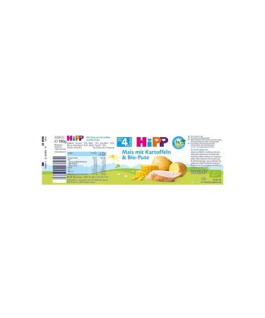 Buy Hipp Organic Baby Food Pack of 6 - Corn with Mashed Potatoes & Butternut Squash Puree | International Shipping - Buy Online on GoSupps.com
