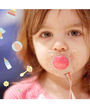 10PC Silicone Rings for Pacifier Chains - Soft Transparent Baby Pacifier Holders & Clips - Buy Online on GoSupps.com