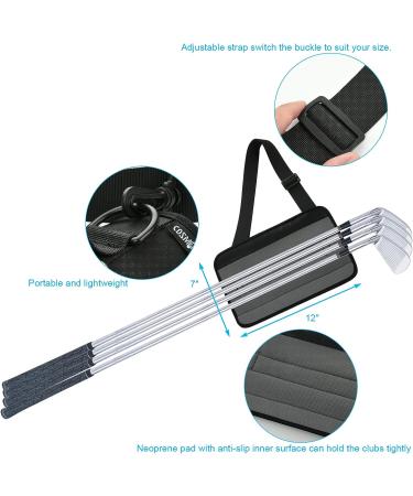 Men's Lightweight Cosmos Portable Golf Club Bag - Ideal for Golf Course & Driving Range - Great Golf Gift - Buy Online on GoSupps.com