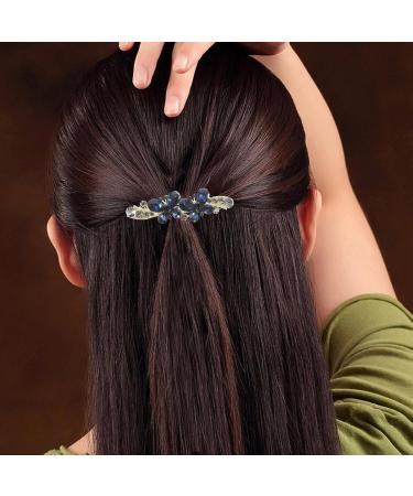 FOMIYES Rhinestones Hair Barrette Spring Hair Clip Glitter Barrette Women Decorative Barrette - Buy Online on GoSupps.com