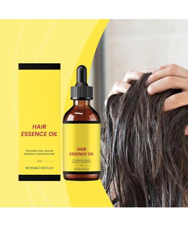 Hair oil for dry hair 50 ml smoothing hair care products care oil for damaged hair and scalp massage for girls men women short long curly hair - Buy Online on GoSupps.com