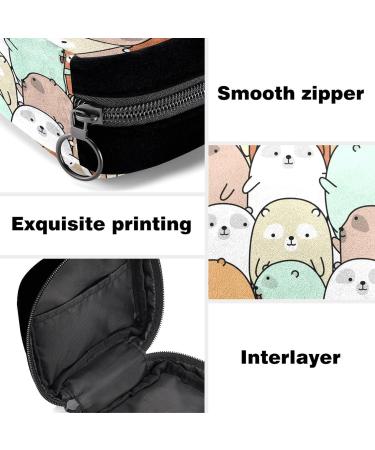 GIAPB Period Bag Sanitary Napkin Storage Pad Holder - Animal Bear Color1132 - Buy Online on GoSupps.com