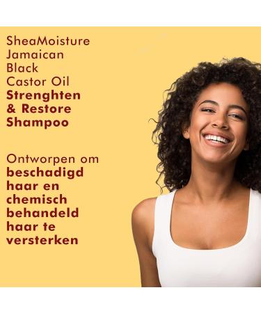 Unilever SheaMoisture Shampoo and Conditioner for curly chemically treated or heat styled hair Jamaican Black Castor Oil Shampoo 1x 384 ml Conditioner 1x 384 ml 2 pieces - Buy Online on GoSupps.com