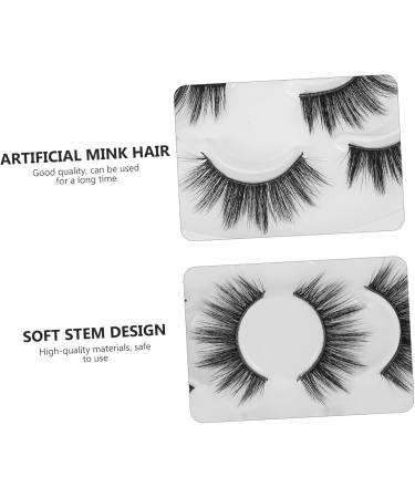 Beavorty False Thick Eyelashes 7 Pairs Fake Eyelashes Eyelashes Fake Lashes Thick Eyelashes Artificial Eyelashes Stage Eyelash Black Set 8d Imitation Artificial Eyelashes Wispy Eyelashes - Buy Online on GoSupps.com