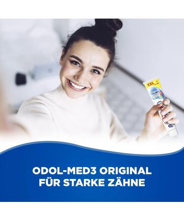 Odol-med 3 Toothpaste 125ml - 3in1 Protection for Strong Teeth Healthy Gums & Fresh Breath - Buy Online on GoSupps.com