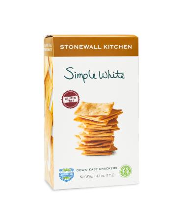 Stonewall Kitchen Gluten Free Simple White Cracker, 4.4 oz