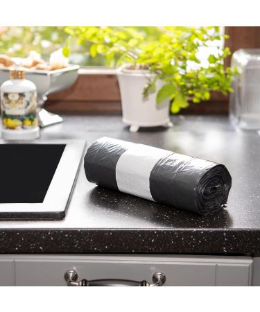 Buy Tear-Resistant 120L Black Garbage Bags with Drawstring - 100% Recycled - XXL Sizes Available (50-1000 Bags) | Eco-Friendly eCommerce - Buy Online on GoSupps.com