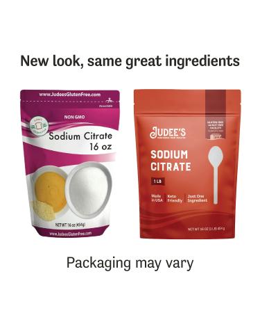Sodium Citrate 1 lb (16 oz) - Non-GMO, Keto-Friendly, Gluten-Free, Food Grade - Molecular Gastronomy Emulsifier for Cheese Sauce - Buy Online on GoSupps.com