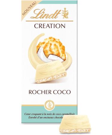 Lindt - Tablette CR ATION Blanc Rocher Coco - Chocolat Blanc 145g Rocher Coco 145g - Buy Online on GoSupps.com