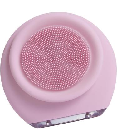 Electric Face Scrubber | Gentle Silic Facial Brush | Waterproof Face Cleansing Brush | Effective Facial Cleanser for Clear Skin | Perfect for Family Birthdays Holiday Gifting Pink - Buy Online on GoSupps.com