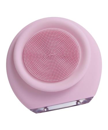 Dyeulget Face Brush Cleanser Electric Face Exfoliator Scrubber Gentle Facial Brush | Silicone Waterproof Face Brush for Birthdays Anniversaries Facial Cleansing Holidays Pink