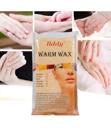 Feet Hand Care Wax - 450g Whitening Moisturizing Hydrating Skin Wax Bath Spa Tool (Orange) - International Shipping Available - Buy Online on GoSupps.com