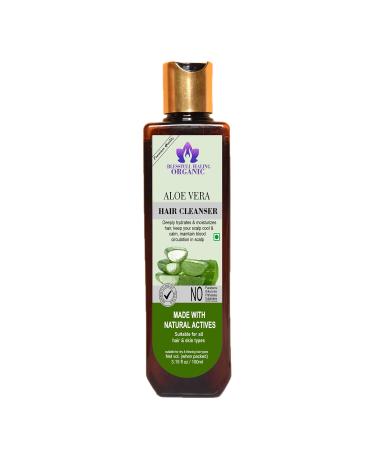 Blessfull Healing Organic Aloe Vera Hair Cleanser | Shampoo 100 ML (Packing May Vary)