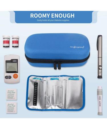 Jasilon Eva Insulated Diabetic Insulin Cooler Bag - Travel Case with Ice Pack - Buy Online on GoSupps.com