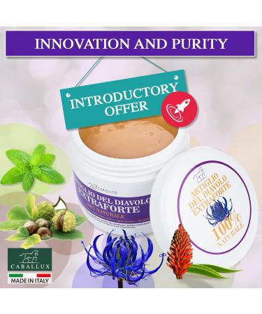 Devil's Claw Strong Gel - 100% Natural Relief for Muscles & Joints with Aloe Arborescens & Horse Chestnut - Buy Online on GoSupps.com