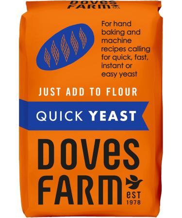 (2 Pack) - Doves Farm - Quick Yeast | 125g | 2 PACK BUNDLE - Buy Online on GoSupps.com