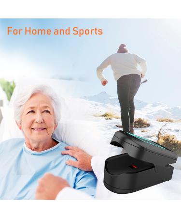 Buy Portable Pulse Oximeter Fingertip - Blood Oxygen Saturation Monitor (Black) | Accurate SpO2 & Heart Rate Monitoring - Fast Worldwide Shipping - Buy Online on GoSupps.com
