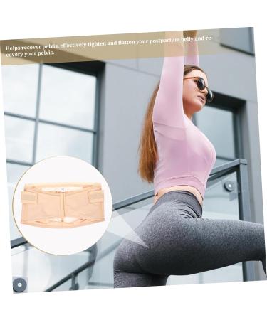 FRCOLOR Women's Pelvic Girdle & Back Brace - Post Pregnancy Abdominal Support Band Skin Color 120x20cm - Buy Online on GoSupps.com