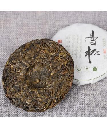 HQZM Yunnan Mansong Yibang Puer Raw Tea Cake 200g 100g*2 Large Leaf Old Tree Tea Raw Tea With Large Leaf - Buy Online on GoSupps.com