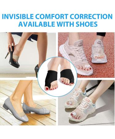 Bunion Corrector Orthopedic Splint for Big Toe Pain Relief 2Pack - Muekday Hallux Valgus Brace for Day/Night Support - Buy Online on GoSupps.com