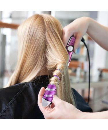 Electric Hair Curler Portable Hair Salon Spiral Curl Ceramic Curling Hair Curler Curling Wand Small Hair Straightener (F One Size) One Size F - Buy Online on GoSupps.com