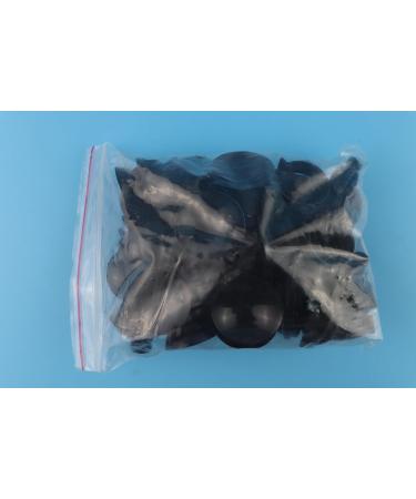 Gzhaizhuan 30 STK Aquarium Suction Cups - Durable PVC Fish Tank Hose Holders & Accessories (30x20mm Black) - Buy Online on GoSupps.com