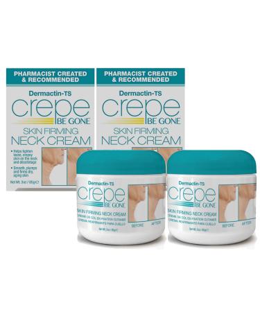 Dermactin Crepe Be Gone Firming Neck Cream 3 oz. (PACK OF 2)