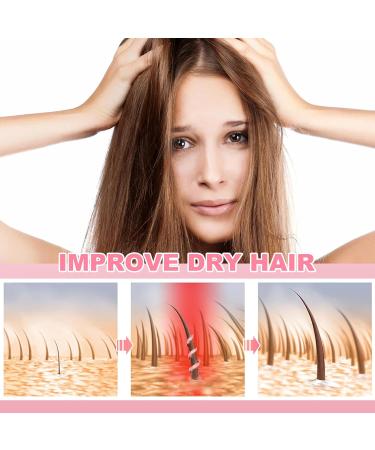 Buy 30Pcs Multifunctional Hair Vitamin Serum Capsules - Hair Treatment with Moroccan Macadamia & Jojoba Oils | Vitamins A C E & Pro B5 Complex for Smooth Silky Anti-Frizz Hair - International Shipping Available - Buy Online on GoSupps.com