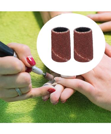 Uinfhyknd 100-Piece Professional Sanding Tapes Nail Manicure # 180 Grit File Sand Piece Set - Buy Online on GoSupps.com
