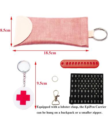 Buy Epipen Carry Case | Slim EpiPen Holder Pouch for 2 EpiPens | Perfect Allergy Medicine Carrier - International Shipping Available - Buy Online on GoSupps.com