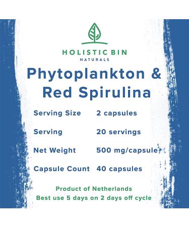 Alkaline Rock Stars Blue Green & Red Algae 500mg Supplement - Marine Phytoplankton & Astaxanthin Capsules for Antioxidants, Chlorophyll, Vegan Omega 3's - 30 Day Supply - Buy Online on GoSupps.com