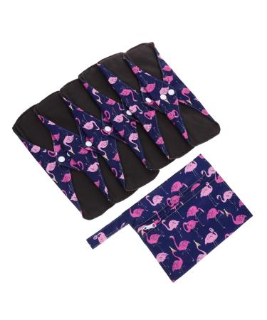 Minkissy 1 set women's bonds menstruation pad livy menstrual pad portable female bandage washable ladies inlay feminines pad female care pregnant woman pads aunt towel