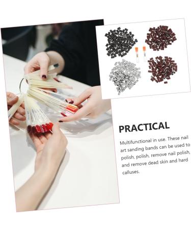 Housoutil 1 Set Nail Sand Circle Cap Drill Set Resin Abrasive Cloth Foot - Buy Online on GoSupps.com