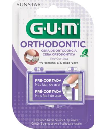 Buy Gum Menthol e Orthodontic Wax Ref 724 | Premium Dental Care for Braces | International Shipping Available - Buy Online on GoSupps.com