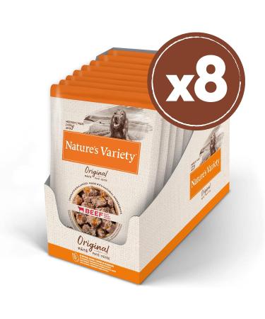 Nature's Variety Original No Grain - Mini Adult Dog P t with Beef - Box of 8 x 150 g - Buy Online on GoSupps.com