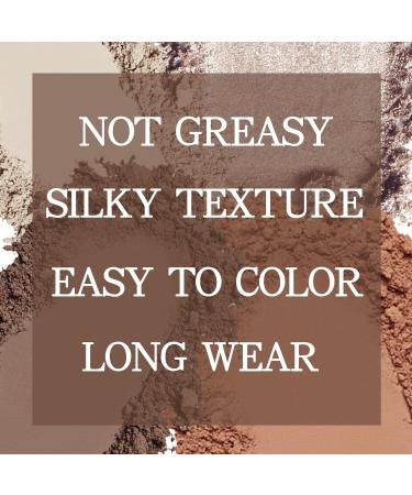 Buy Waterproof Eyeshadow Palette - 4 Colors Highly Pigmented & Long-Lasting Eye Makeup with Applicator - Buy Online on GoSupps.com