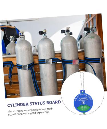 Healeved Signage Oxygen Cylinder Status Tag Cylinder Status Board Oxygen Cylinder Status Plate Oxygen Tank - Buy Online on GoSupps.com